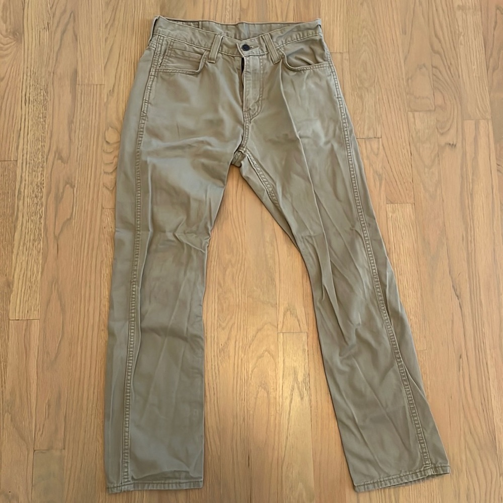 3/$15! Levi’s khaki chino Pants size w 30 L 30